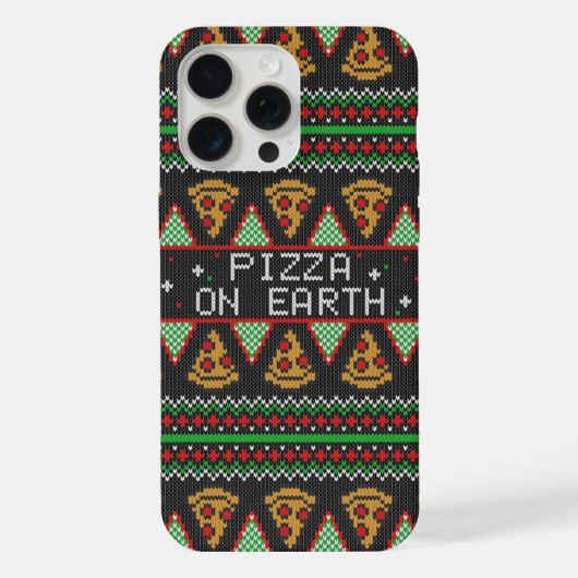Pizza Ugly Christmas Sweat (Verso)