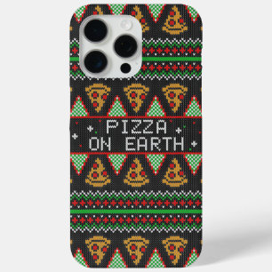 Pizza Ugly KerstSweater iPhone 15 Pro Max Hoesje