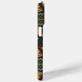 Pizza Ugly KerstSweater Case-Mate iPhone Case (Achterkant / Rechts)