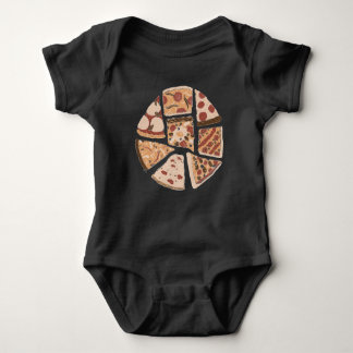 Pizza van de wereld - Baby Suit Romper