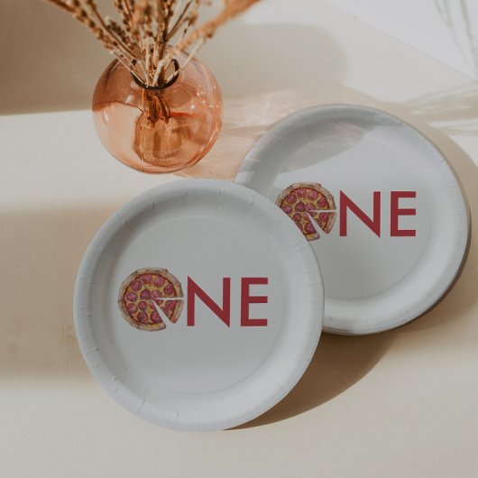 Pizza Verjaardag Papieren Bordje