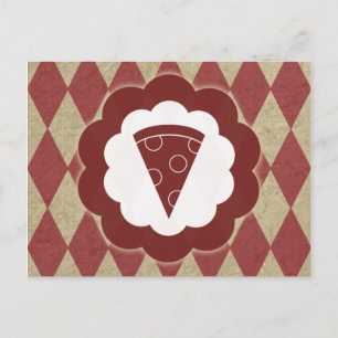 pizza vintage briefkaart