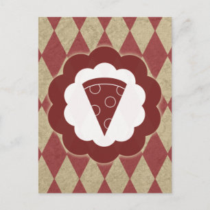pizza vintage briefkaart