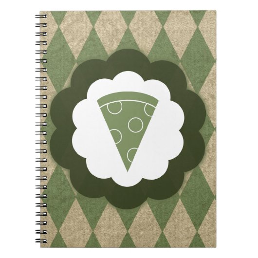 pizza vintage notitieboek (Voorkant)