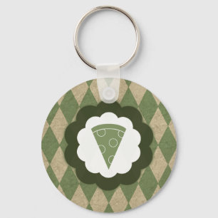 pizza vintage sleutelhanger