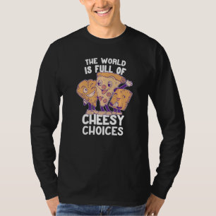 pizza voor de kaasmakerij kaasmakerij gouda t-shirt
