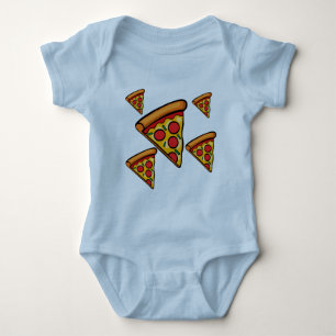 Pizza Vrijdag Design - Baby Jersey Bodysuit