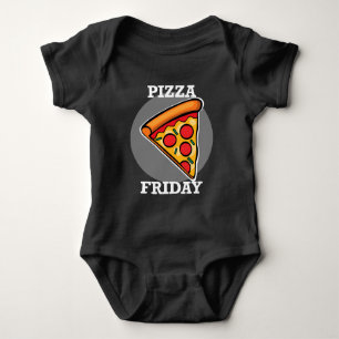 Pizza Vrijdag Design - Baby Jersey Bodysuit