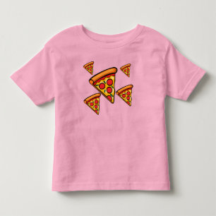 Pizza Vrijdag Design - Toddler Fine Jersey T-Shirt