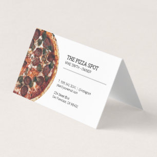 Pizza Winkel Visitekaartjes