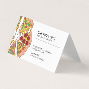 Pizza Winkel Visitekaartjes