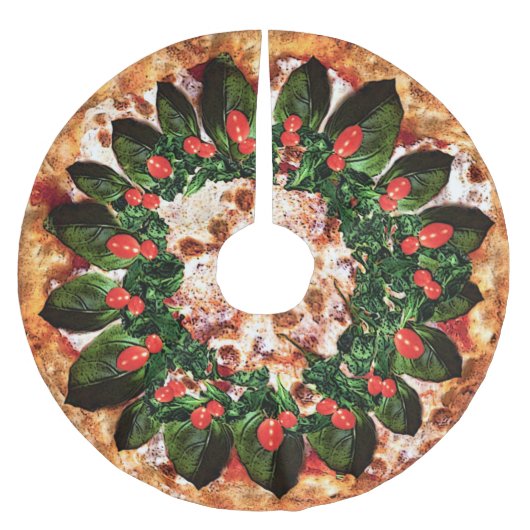 Pizza Wreater kerstboomrok Kerstboom Rok (Voorkant)