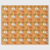 Pizza Yum Cadeaupapier (Vlak)