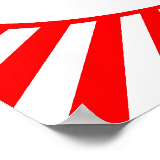 pizza! : zeepbel in de strip poster (Hoek)