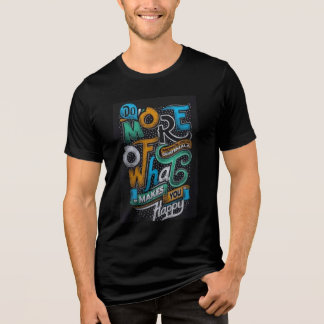 Pizza zwart T-shirt