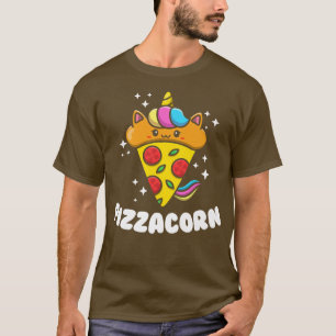 Pizzacorn Graphic Pizza Lover EetItaliaanse levens T-shirt