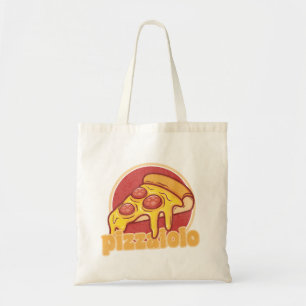 pizzaiolo grappige pizzabakker cadeau pizza-illust tote bag