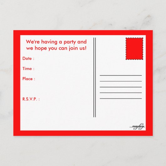 pizzakepubbel briefkaart (Achterkant)