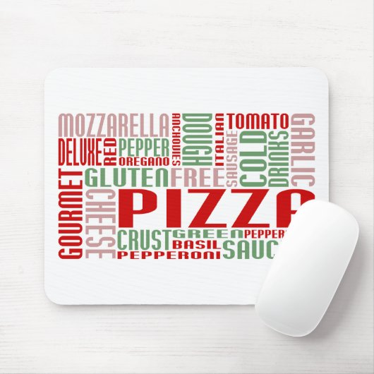 pizzakjeChat Muismat (Met muis)