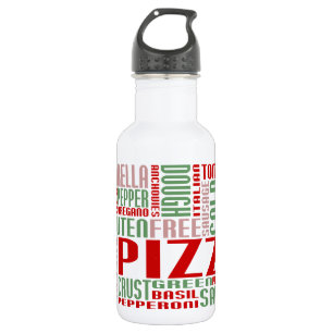 pizzakjeChat Waterfles