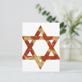 pizzakster van david briefkaart (Staand voorkant)