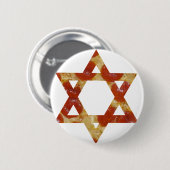 pizzakster van david ronde button 5,7 cm (Voorkant /achterkant)