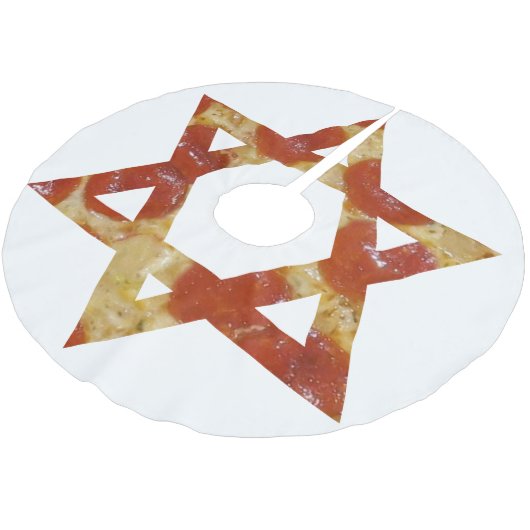 pizzakster van david tree skirt kerstboom rok (Gekanteld)