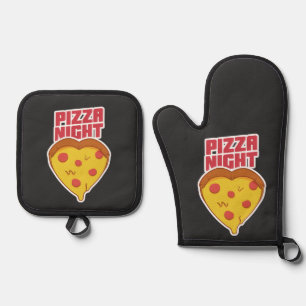 Pizzanacht Ovenwant & Pannenlap Set