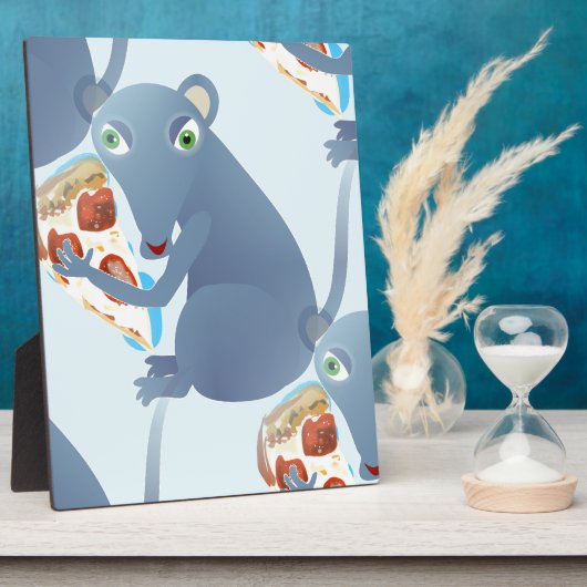 pizzarat fotoplaat (Zijkant)