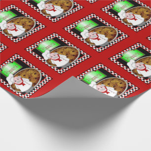 Pizzaria-gift Verpakkend Document Cadeaupapier