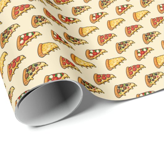 Pizzas Cadeaupapier (Rol Hoek)