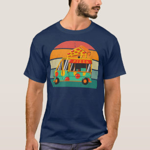 Pizzas Salami Ham paddenstoel Tomato Italy Oven Pi T-shirt
