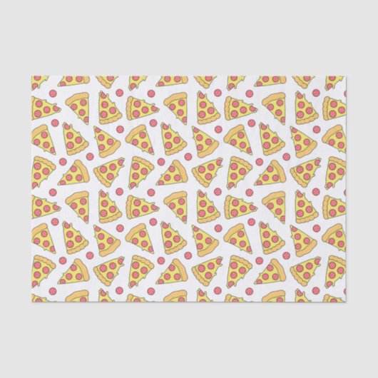 Pizzas Tissuepapier (Voorkant)