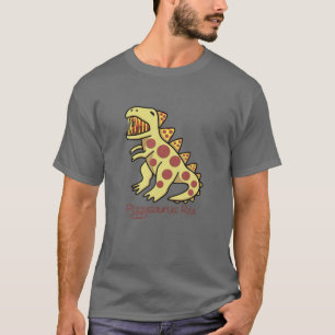 Pizzasaurus Rex pizza en dinosaurus T-shirt