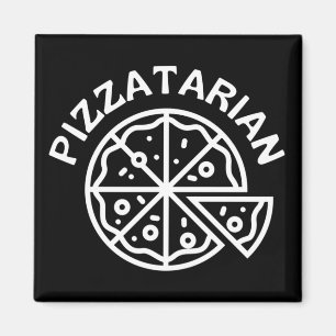 Pizzatarian Pizza Magneet