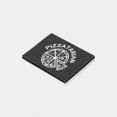 Pizzatarian Pizza Post-it® Notes (Schuin)
