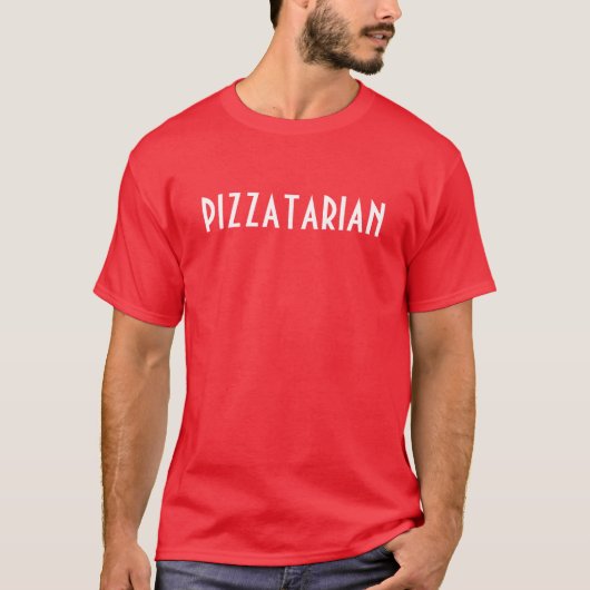 Pizzatarian T-shirt (Voorkant)