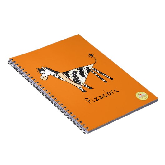 Pizzebra Pizza Zebra Carnet (Côté Droit)
