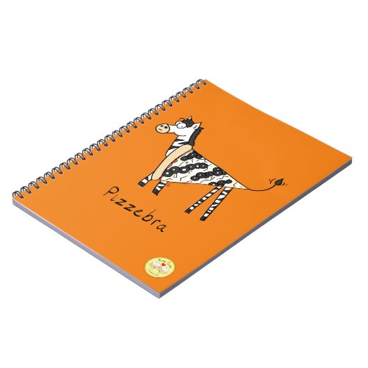 Pizzebra Pizza Zebra Carnet (Côté gauche)