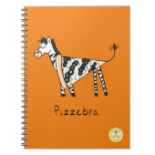 Pizzebra Pizza Zebra Carnet (Devant)