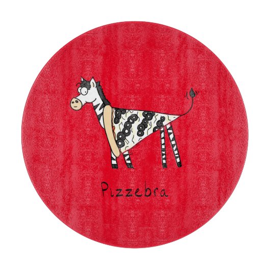 Pizzebra Pizza Zebra Cutting Board Snijplank (Voorkant)