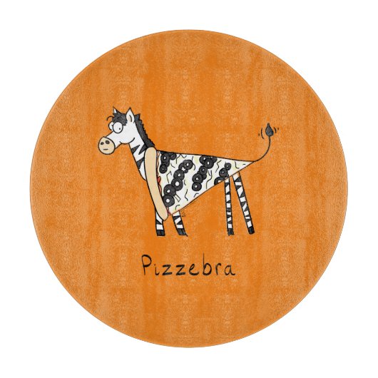 Pizzebra Pizza Zebra Cutting Board Snijplank (Voorkant)
