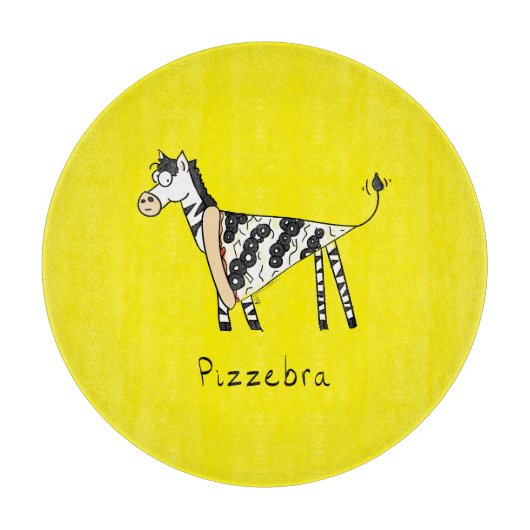 Pizzebra Pizza Zebra Cutting Board Snijplank (Voorkant)