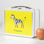 Pizzebra Pizza Zebra Lunch Box (In situ)