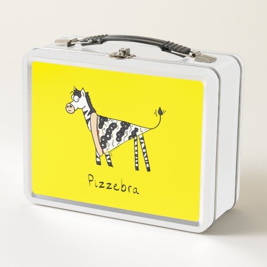 Pizzebra Pizza Zebra Lunch Box (Voorkant)