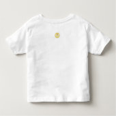 Pizzebra Pizza Zebra Toddler's T-Shirt (Achterkant)