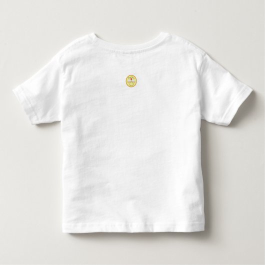Pizzebra Pizza Zebra Toddler's T-Shirt (Achterkant)