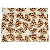 Pizzeria à thème grand sac cadeau (Devant)