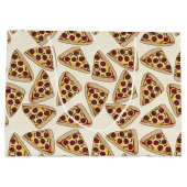 Pizzeria à thème grand sac cadeau (Dos)