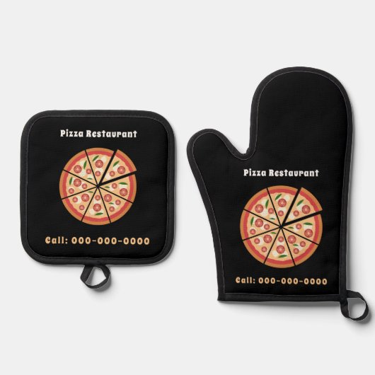 pizzeria ovenwant & pannenlap set (Voorkant)